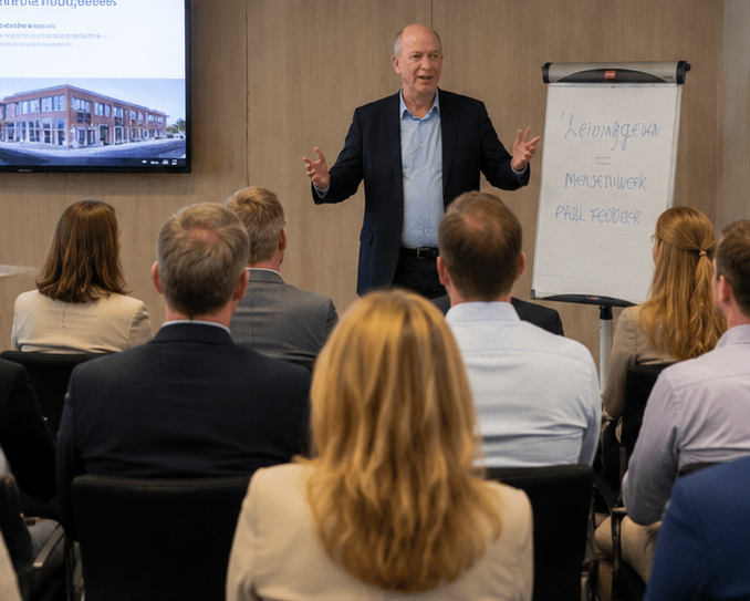 Paul Fedder als spreker